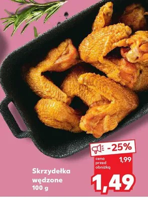 Skrzydełka wędzone promocja w Kaufland