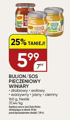 Sos pieczeniowy Winiary jasny promocja w Chata Polska