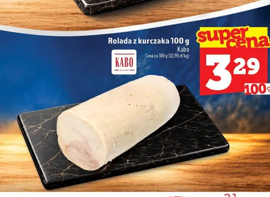 Rolada z kurczaka Kabo promocja w TOPAZ
