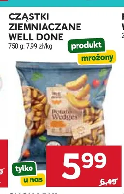 Cząstki ziemniaczane Well Done promocja w Stokrotka