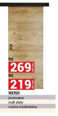 Drzwi przesuwne Werdi 80 promocja w Merkury Market