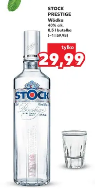 Wódka Stock Prestige 40% promocja w Kaufland
