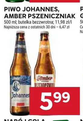 Piwo Amber Pszeniczniak promocja w Stokrotka