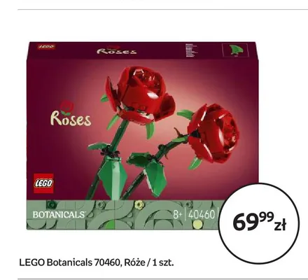 Klocki LEGO Botanicals 70460 Róże promocja w Empik