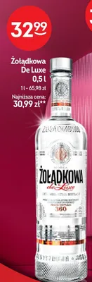 Wódka Żołądkowa De Luxe promocja w Żabka