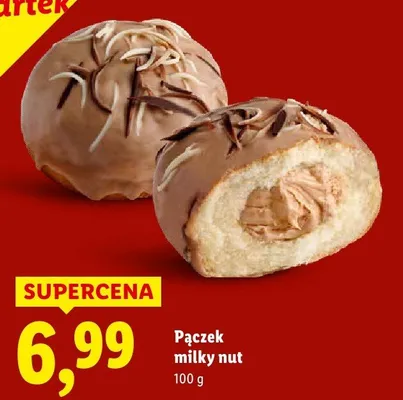 Pączek milky nut promocja w Lidl