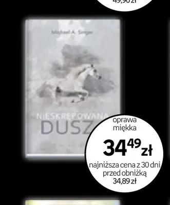 Książka Nieskrępowana dusza promocja w Empik