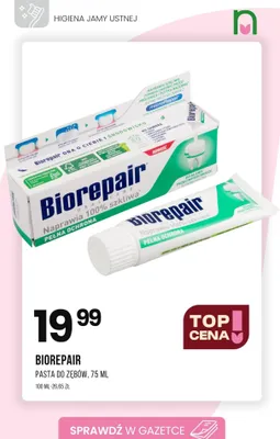 Pasta do zębów Biorepair Pełna Ochrona promocja w Drogerie Natura