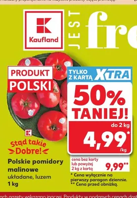 Pomidory malinowe polskie Stąd takie Dobre! promocja w Kaufland