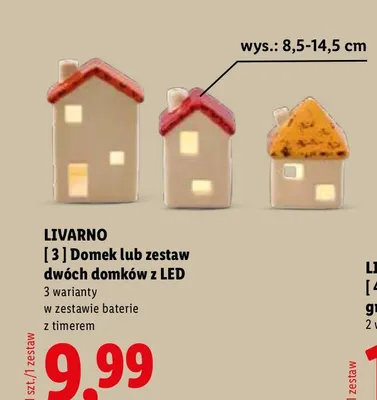 Domek z LED Livarno promocja w Lidl