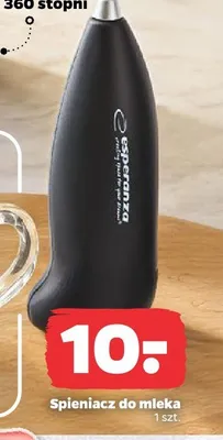 Spieniacz do mleka Esperanza promocja w Netto