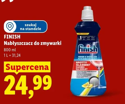 Nabłyszczacz do zmywarki Finish promocja w Lidl