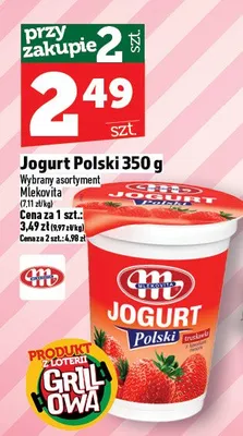 Jogurt Polski promocja w TOPAZ
