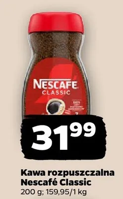 Kawa rozpuszczalna Nescafé Classic promocja w Netto