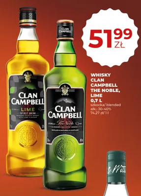 Whisky Clan Campbell promocja w Duży Ben