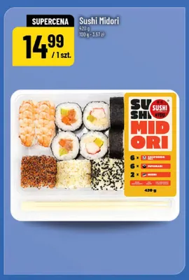 Sushi Midori promocja w POLOmarket