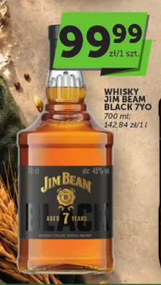 Whisky Jim Beam Black 7YO promocja w Groszek