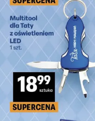 Multitool dla Taty z oświetleniem LED promocja w Delikatesy Centrum