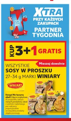Sos pieczarkowy Winiary promocja w Kaufland