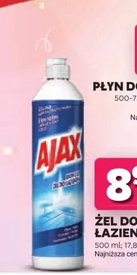 Żel do czyszczenia łazienek Ajax promocja w Stokrotka