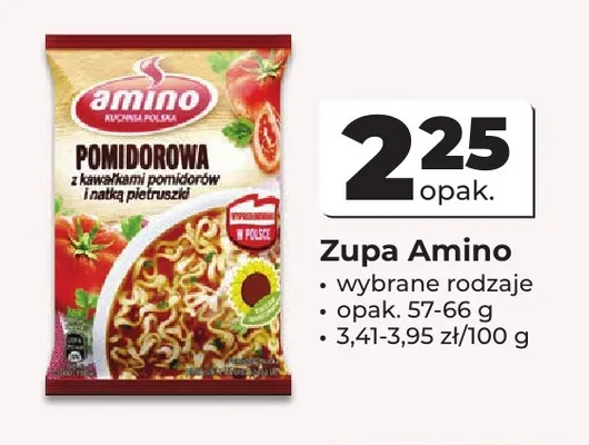 Zupa Amino promocja w Odido