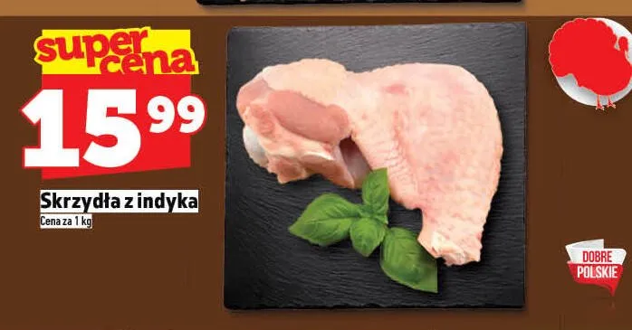 Skrzydła z indyka promocja w TOPAZ