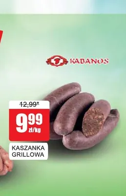 Kaszanka grillowa Kabanos promocja w Bingo