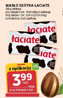 Masło extra łaciate promocja w Stokrotka
