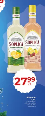 Likier Soplica Cytrynówka promocja w Duży Ben