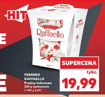 Praliny kokosowe Ferrero Raffaello promocja w Kaufland