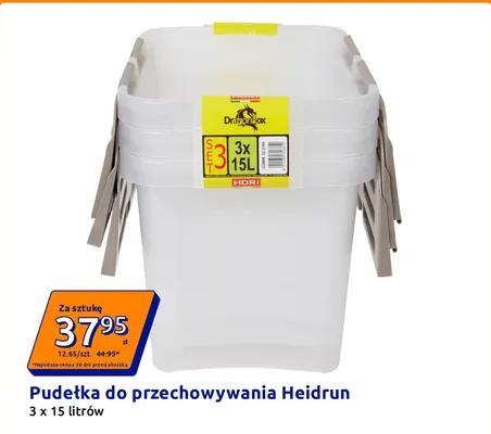 Pudełka do przechowywania Heidrun 3-pak promocja w Action