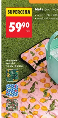 Mata piknikowa Smukee promocja w Biedronka