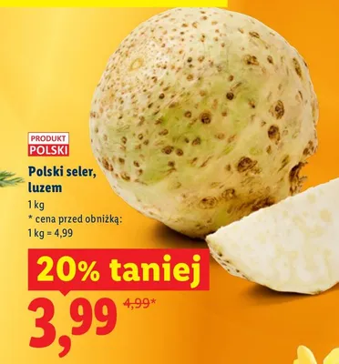 Seler, luzem Lidl promocja w Lidl