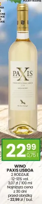 Wino Paxis Lisboa promocja w Twój Market