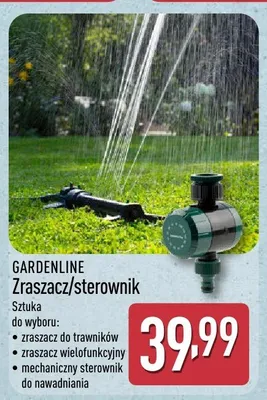 Zraszacz do trawników GARDENLINE promocja w Aldi