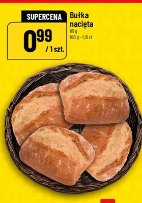 Bułka nacięta promocja w POLOmarket
