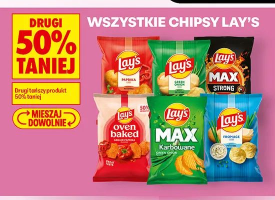 Chipsy Lay's Fromage promocja w Biedronka