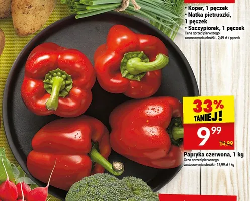 Papryka czerwona promocja w Twój Market
