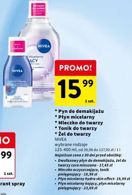 Żel do twarzy NIVEA promocja w Intermarche