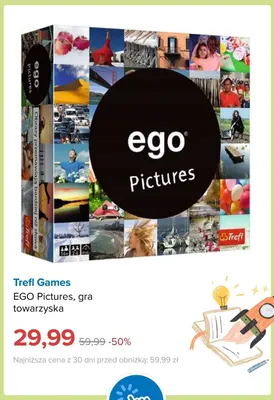 Gra towarzyska EGO Pictures Trefl Games promocja w Smyk