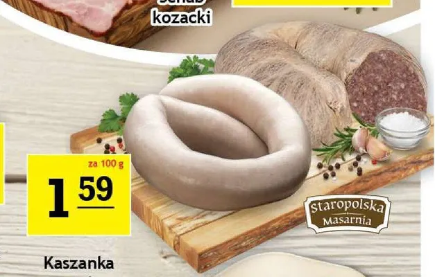 Pasztetowa Staropolska Masarnia promocja w Gram Market