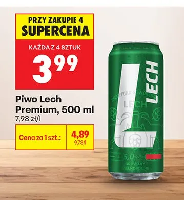 Piwo Premium promocja w Biedronka