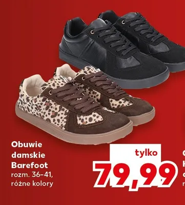 Obuwie damskie Barefoot promocja w Kaufland