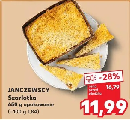 Szarlotka promocja w Kaufland