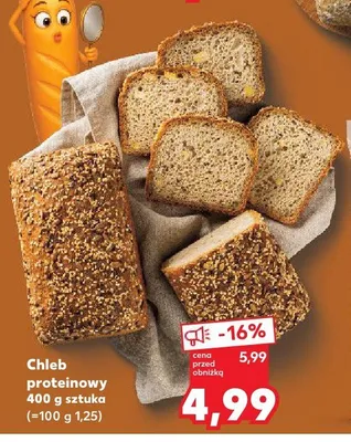 Chleb proteinowy promocja w Kaufland