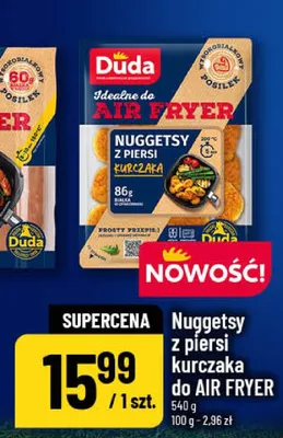Nuggetsy z piersi kurczaka do AIR FRYER Duda promocja w POLOmarket