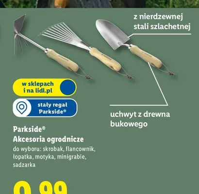 Akcesoria ogrodnicze promocja w Lidl