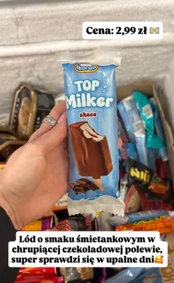 Lód Top Milker promocja w Dino