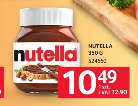 Krem Nutella promocja w Selgros