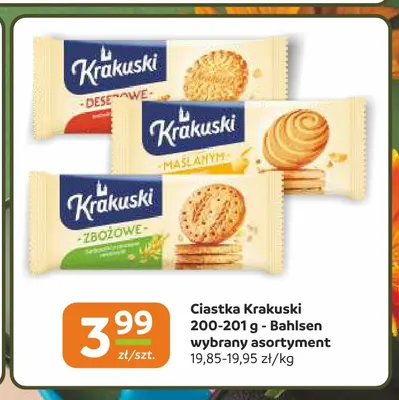 Ciastka Krakuski deserowe promocja w Społem Częstochowa